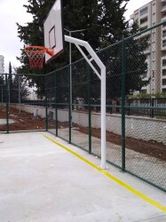 Adelinspor 101 Basketbol Potası Sabit Çember105*180 1,5mm Sac - 3
