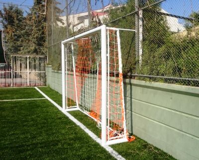 Adelinspor 2,20*3,0*0,60 m Diomond Metal Futbol Kale Direği - 4