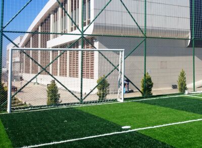 Adelinspor 2,20*3,0*0,60 m Diomond Metal Futbol Kale Direği - 10