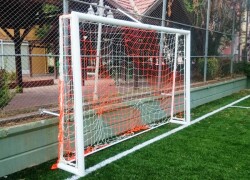 Adelinspor 2,20*3,5*0,60 m Diomond Metal Futbol Kale Direği - 2