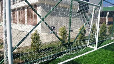 Adelinspor Futbol Kale Filesi 2,5 mm Kord İp 4,0*2,20*0,8 m - 4