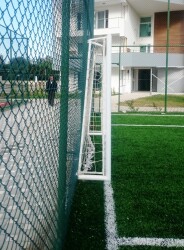 Adelinspor Futbol Kale Filesi 2,5 mm Kord İp 4,5*2,20*0,8 m - 7