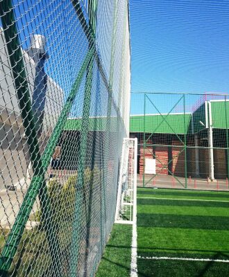 Adelinspor Futbol Kale Filesi 2,5 mm Kord İp 3,2*2,20*0,8 m - 9