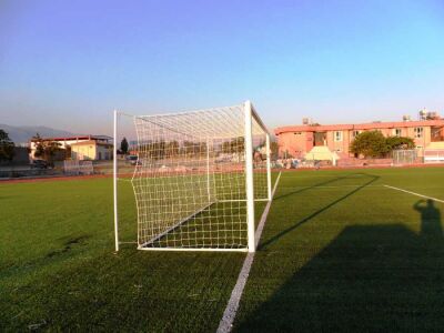 Adelinspor Futbol Kale Filesi 4 mm Kord İpi 7,32*2,44*2,0 m - 4