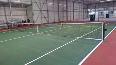 Adelinspor TE-2 Mapalı Tenis Direği ve Gold Tenis Filesi Seti - 3