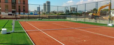 Adelinspor Via Seyyar Tenis Direği Gerdirme Aparatlı Makaralı - 7