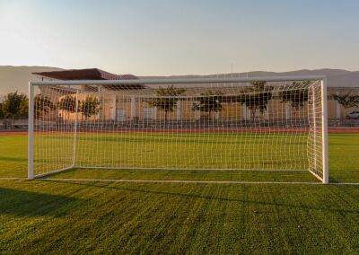 Alüminyum Futbol Kale Direği Sabit 2,44*7,32*2,00 - 2