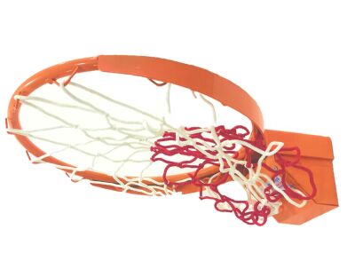 Adelinspor Standart Kancalı 45 cm Yaylı Basketbol Çemberi - 1