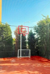 Standart Basketbol Potası Yaylı Çember 90*120 10 mm Cam Panya - adelinspor