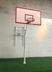 Standart Basketbol Potası Sabit Çember 105*180 1,5 mm Sac Panya - 5