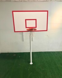 Standart Basketbol Potası Sabit Çember 105*180 1,5 mm Sac Panya - 10