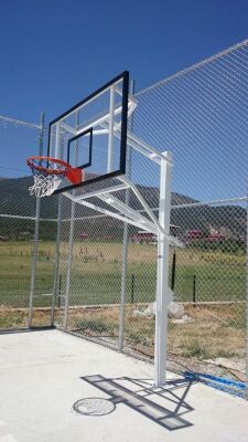 Adelinspor Basketbol Potası Yükseklik Ayarlı 105*180 12mm Cam - 1