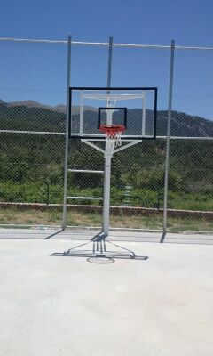 Adelinspor Basketbol Potası Yükseklik Ayarlı 105*180 12mm Cam - 4