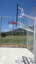 Adelinspor Basketbol Potası Yükseklik Ayarlı 105*180 12mm Cam - 6