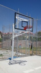 Adelinspor Basketbol Potası Yükseklik Ayarlı 105*180 12mm Cam - 7