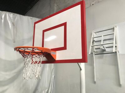 Adelinspor Mini Basketbol Potası 90*120 Fiber Panya Sabit Çember - 6