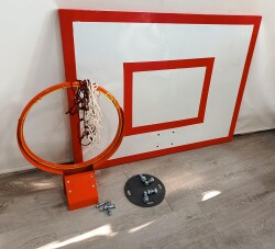 Basketbol Panya Seti Yaylı Çember 90*120 2 mm Sac Panya - 4