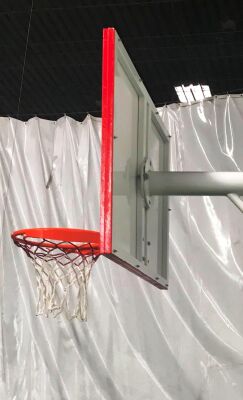 Basketbol Panya Seti Yaylı Çember 90*120 Fiber Panya - 4