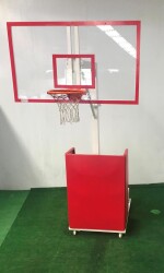 Adelinspor Premium Seyyar Basketbol Potası 105*180 10 mm Cam - 2