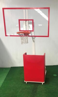 Adelinspor Premium Seyyar Basketbol Potası 105*180 10 mm Cam - 2