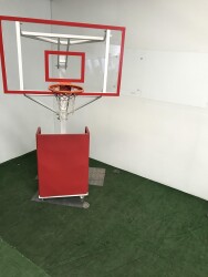 Adelinspor Premium Seyyar Basketbol Potası Yükseklik Ayarlı 15 mm Cam - adelinspor